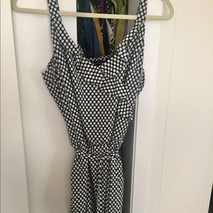 White House Black market polka dot dress xl